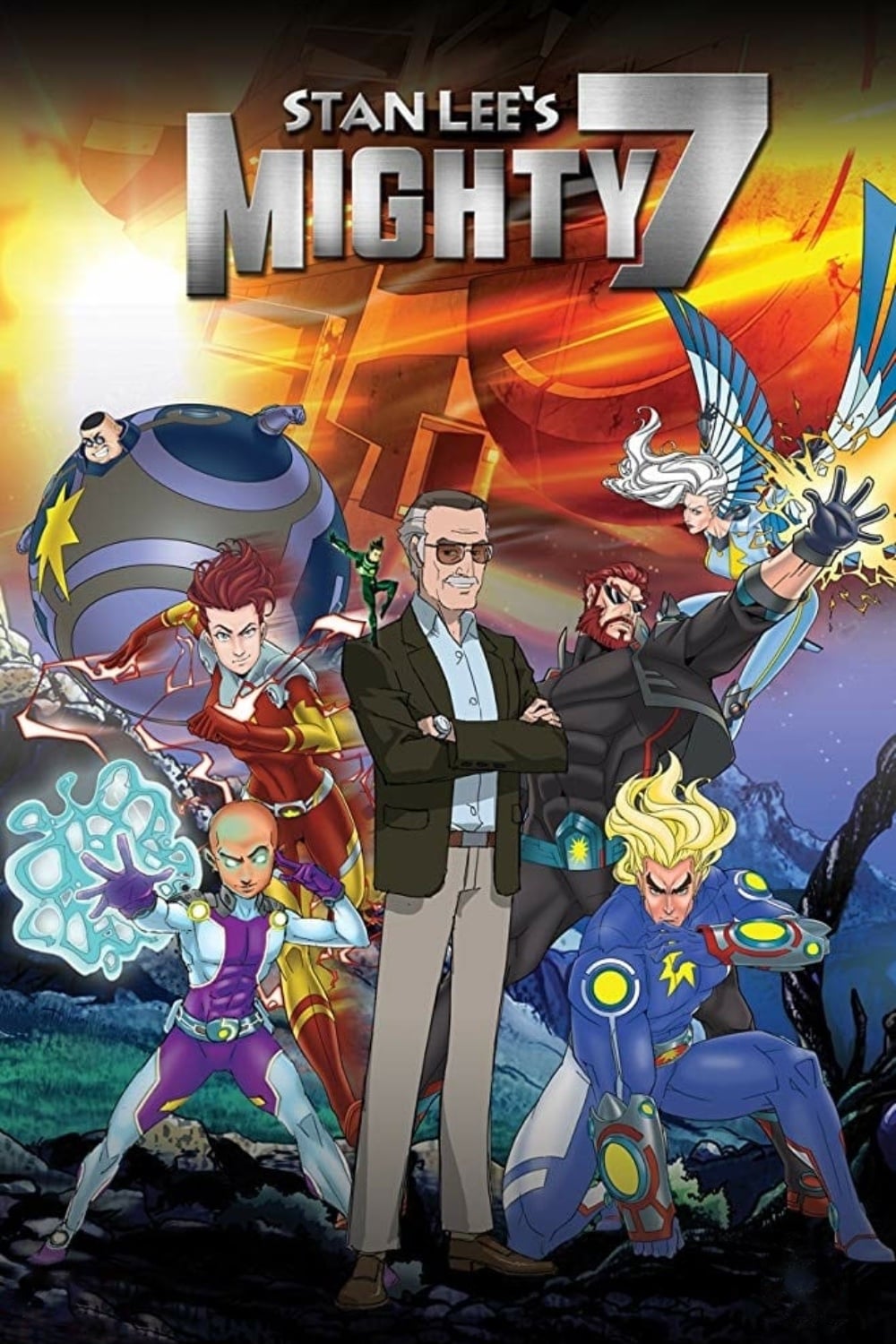 Постер Stan Lee's Mighty 7
